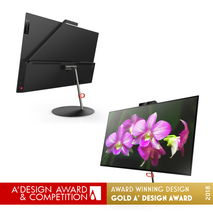 ThinkVision X1 Computer Monitor by Lenovo Design Group Golden Digital and Electronic Device Design Award Winner 2018 