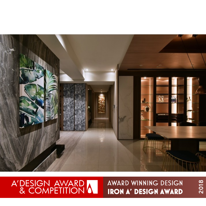 The Way of Philosophy Residential Condo by AGE ART Interior Design Iron Interior Space and Exhibition Design Award Winner 2018 