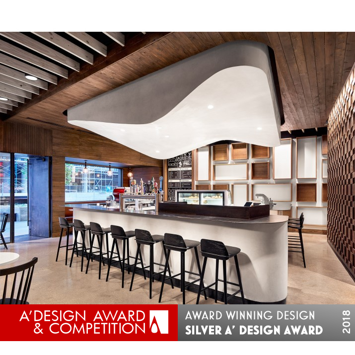 Caffe Medici Coffee Shop by Jean-Pierre Trou Silver Interior Space and Exhibition Design Award Winner 2018 