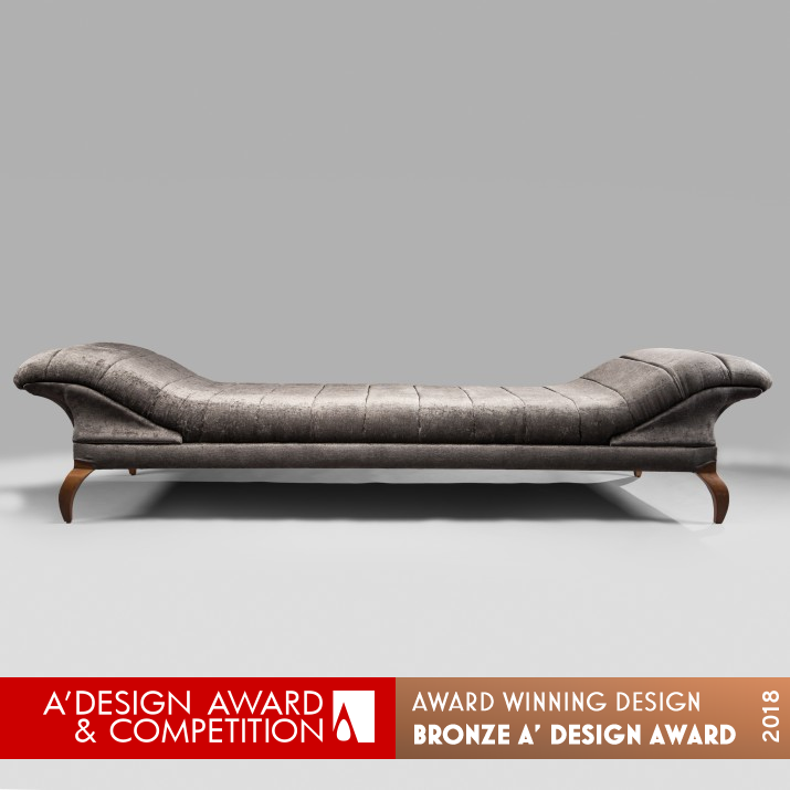 Picasso Chaise Lounge  by Gerardo Rios Altamirano Bronze Furniture Design Award Winner 2018 