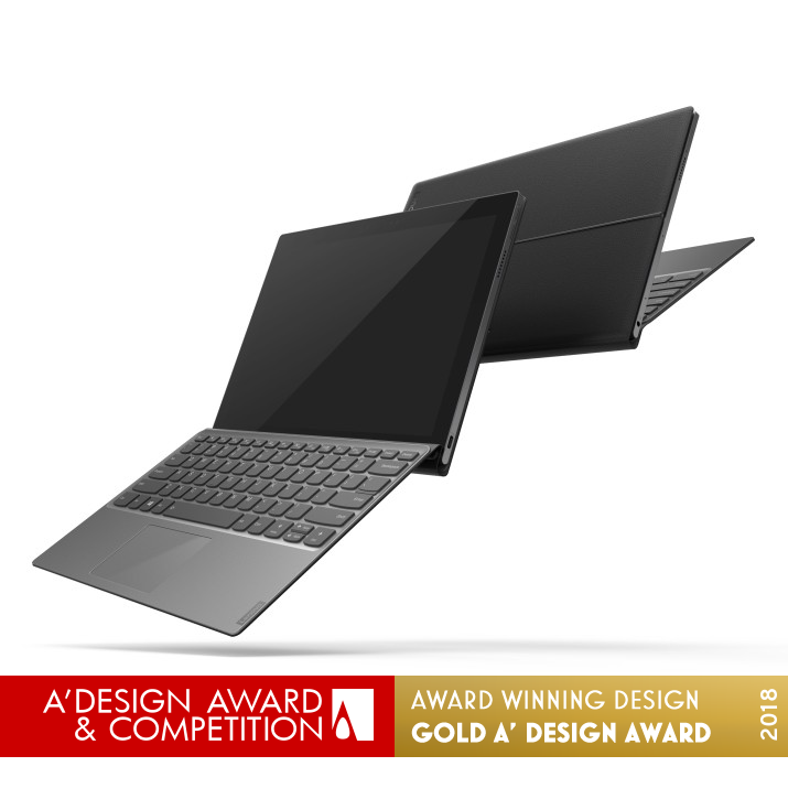 Miix 630 Rossion Laptop Computer by Experience Design Group, Lenovo Golden Digital and Electronic Device Design Award Winner 2018 