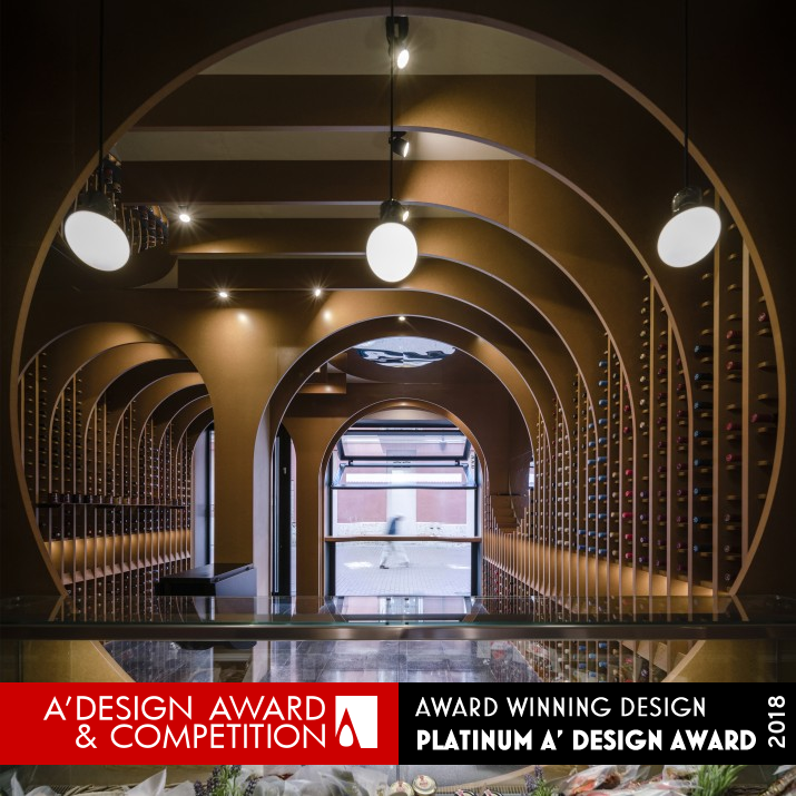 De Vinos Y Viandas Wine Shop by Zooco Studio Platinum Interior Space and Exhibition Design Award Winner 2018 