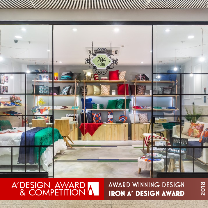 704 Home Design Store by Paula Werneck Iron Interior Space and Exhibition Design Award Winner 2018 