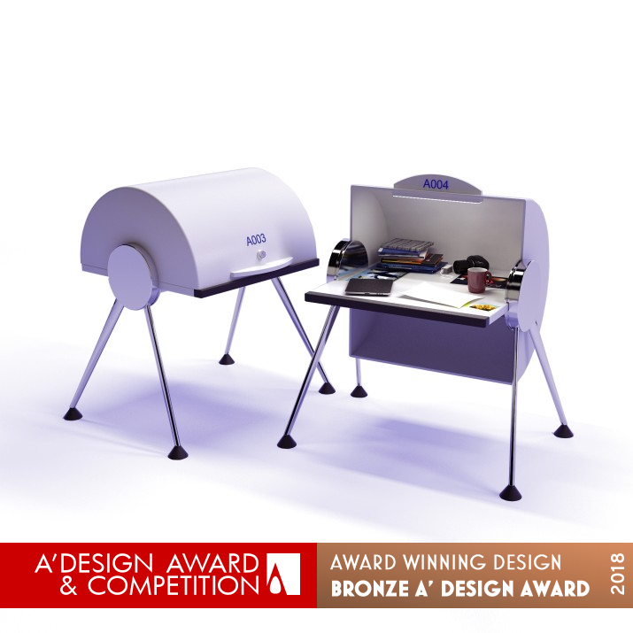 GUARDIAN Study Desk by Chien-Ming Hsieh Bronze Furniture Design Award Winner 2018 