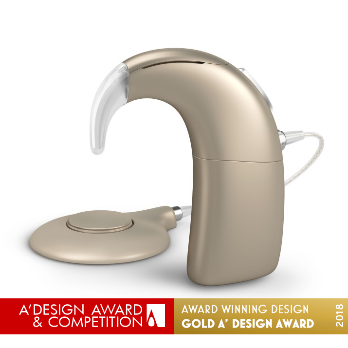 Neuro 2 Hearing Aid by C. Lockenwitz & Oticon Medical Golden Medical Devices and Medical Equipment Design Award Winner 2018 