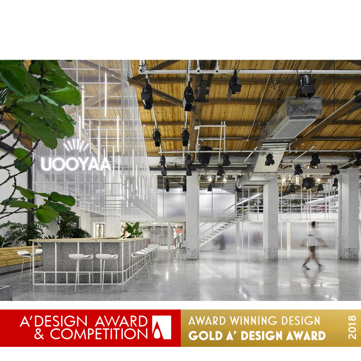 Uooyaa Office Office by Alex Xie Golden Interior Space and Exhibition Design Award Winner 2018 