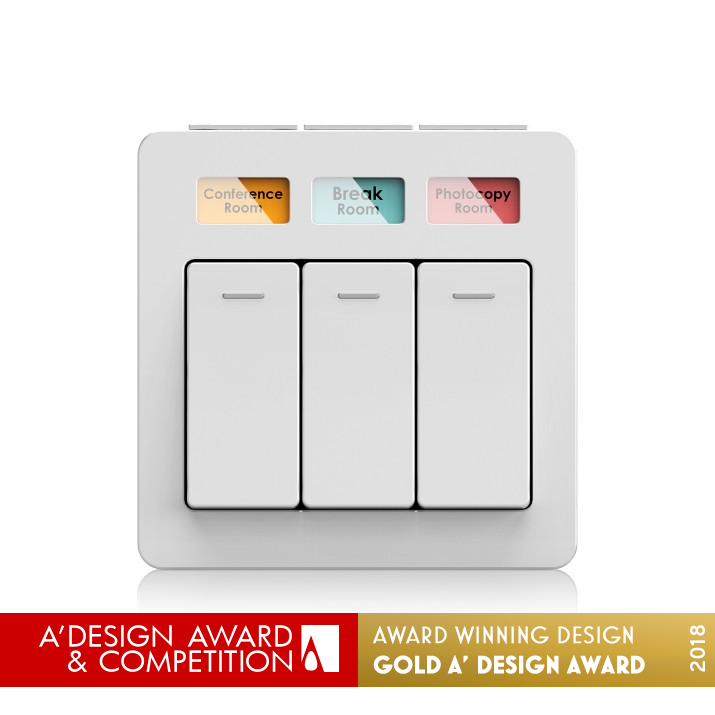 Tag Switch Switch by Liquan Li Golden Lighting Products and Fixtures Design Award Winner 2018 