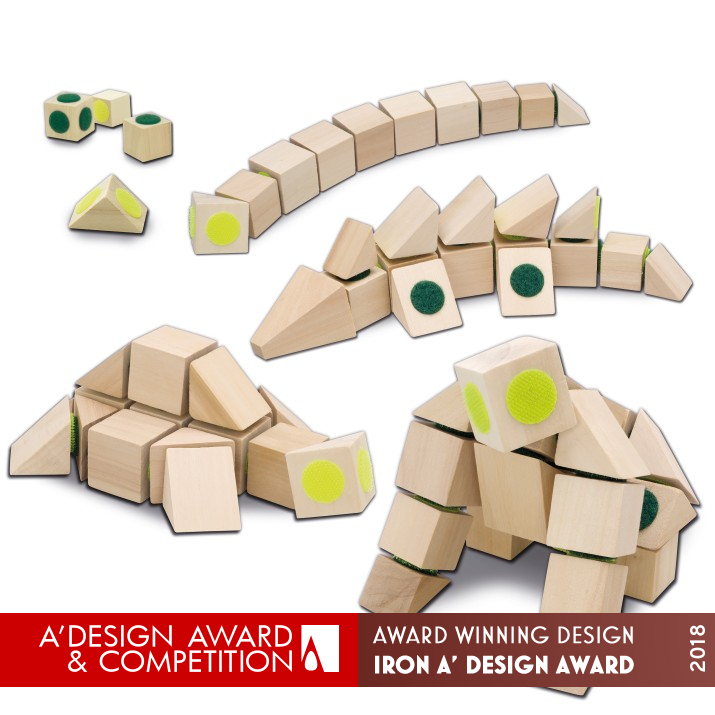 Docklets Building bricks by Thade Precht Iron Toys, Games and Hobby Products Design Award Winner 2018 