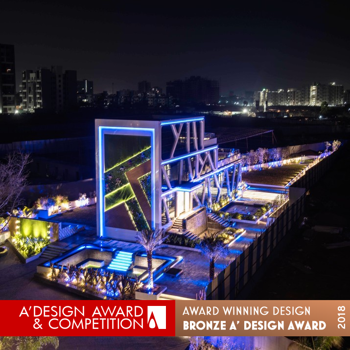 Chic Supesu Club House and Landscaping by Mahesh Nampurkar Bronze Landscape Planning and Garden Design Award Winner 2018 