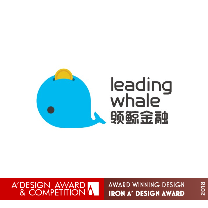 Leading Whale Logo and VI by Yinan Lyu, Vin Wen and Xi Chou Iron Graphics, Illustration and Visual Communication Design Award Winner 2018 