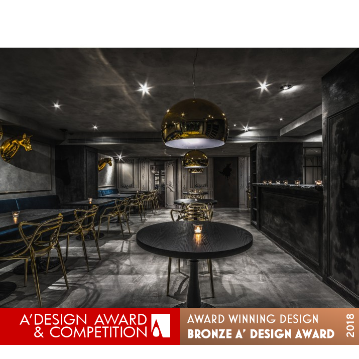 The Altar Restaurant by Chung-Lin Lee Bronze Interior Space and Exhibition Design Award Winner 2018 