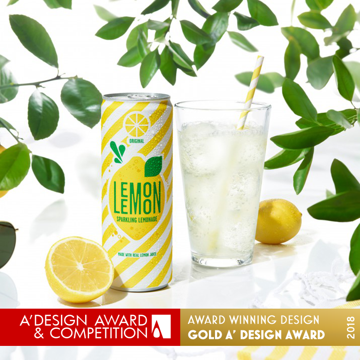 7Up Lemon Lemon Brand Packaging by PepsiCo Design & Innovation Golden Food, Beverage and Culinary Arts Design Award Winner 2018 