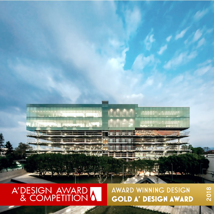 Corporativo Financiero Tlalpan Corporate Building by Gerardo Broissin Golden Architecture, Building and Structure Design Award Winner 2018 