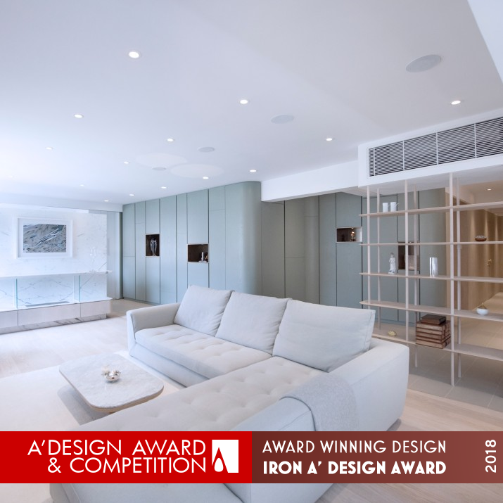 Valley House Residential apartment by Bean Buro Iron Interior Space and Exhibition Design Award Winner 2018 