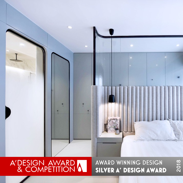 Black Beans Apartment by Bean Buro Silver Interior Space and Exhibition Design Award Winner 2018 