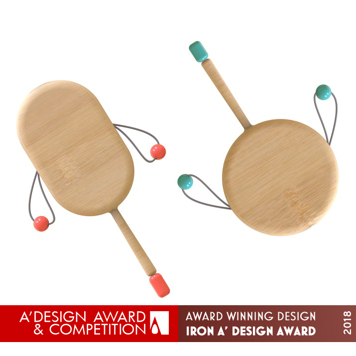 Rattle Drum Various voiced by Qiu Liwei Iron Toys, Games and Hobby Products Design Award Winner 2018 