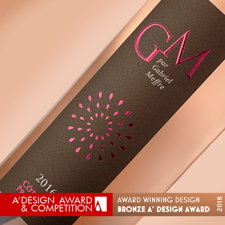 Gabriel Meffre Collector bottle by Remi Vicente and Delphine Goyon Bronze Packaging Design Award Winner 2018 