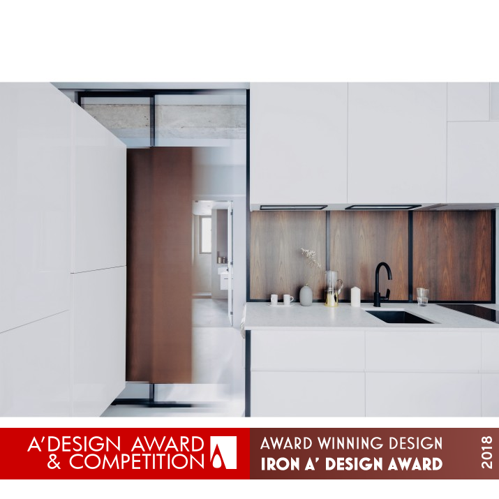 Black Tenement Residence by Eureka Limited Iron Interior Space and Exhibition Design Award Winner 2018 