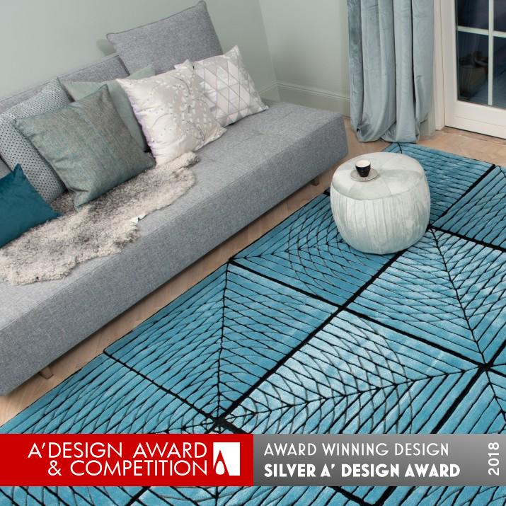 Morpheus  Convertible Rug Tile by Ingrid Kulper Silver Furniture Design Award Winner 2018 