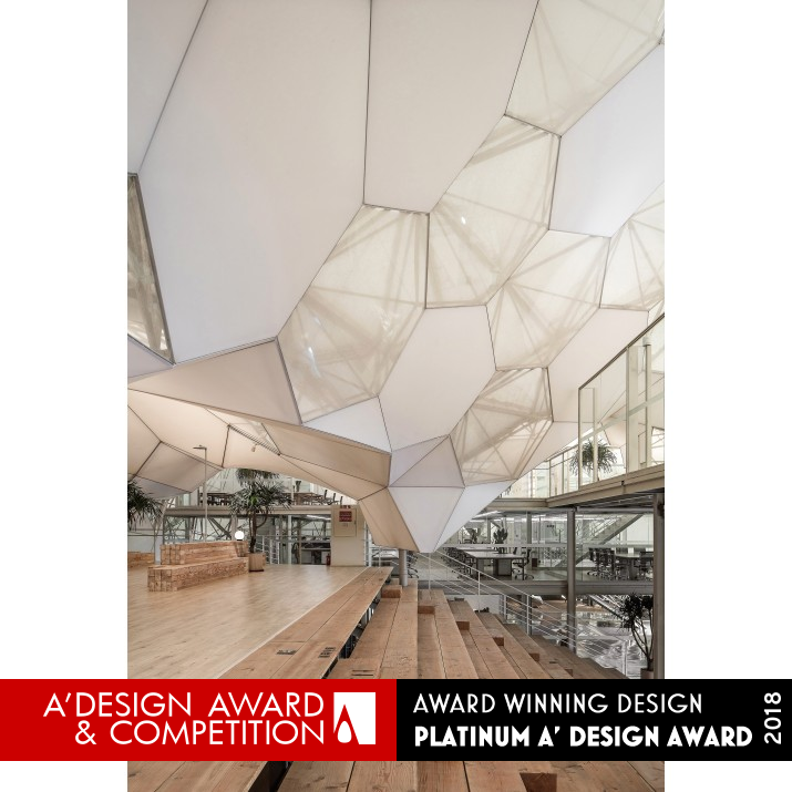 Creative Incubators Office space by Rui Zhao Platinum Interior Space and Exhibition Design Award Winner 2018 