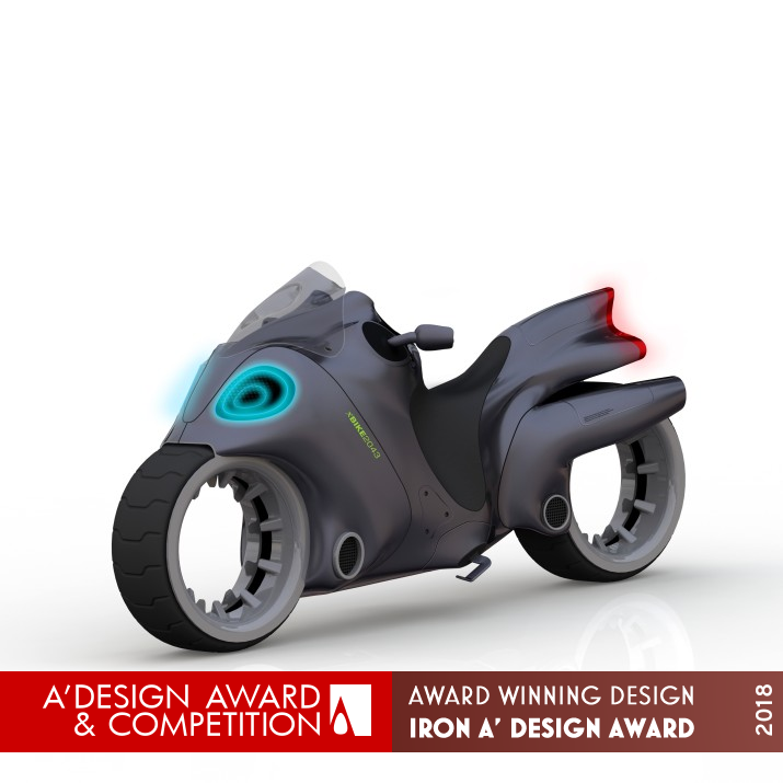 XBIKE 2043 Jetbike by Mostafa Tohidifar Iron Futuristic Design Award Winner 2018 