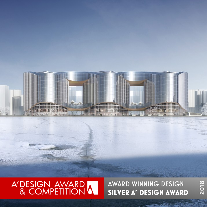 Zhenghong Property Air Harbour Office Office by Aedas Silver Architecture, Building and Structure Design Award Winner 2018 