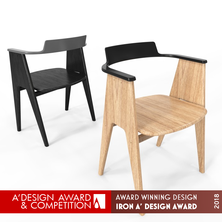 Cim Chair by Caio Henrique V. dos Santos Castela Iron Furniture Design Award Winner 2018 