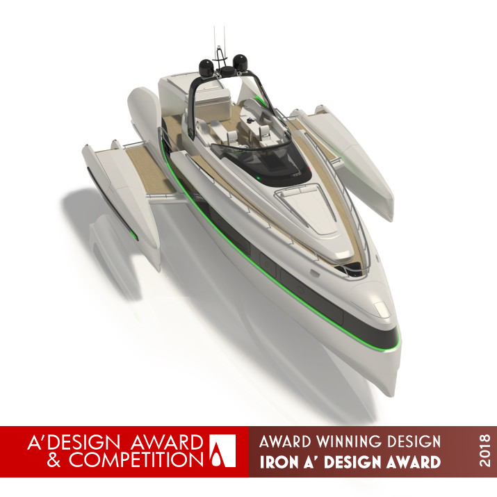 Aeon Flow Trimaran by Alessandro R. Grassi and Serena Bonanni Iron Yacht and Marine Vessels Design Award Winner 2018 