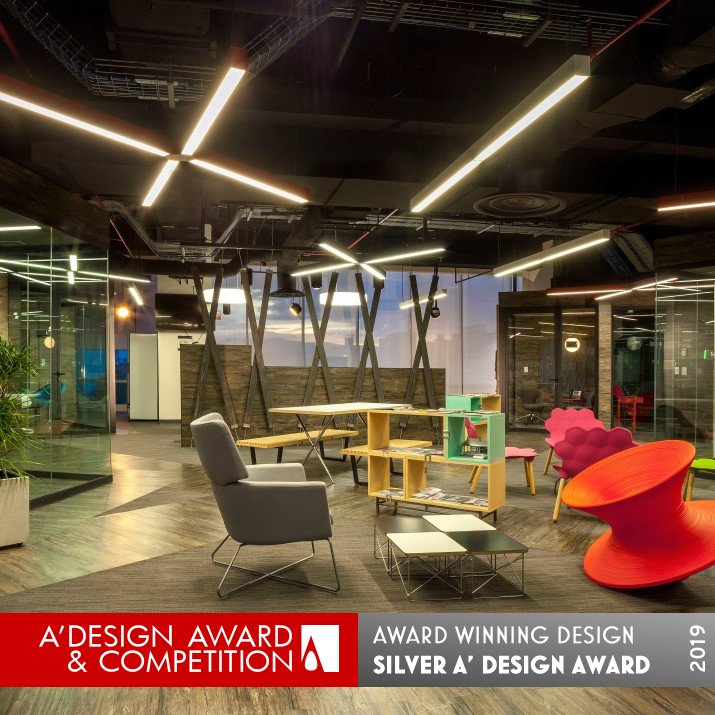 Axa Office Space by Juan Carlos Baumgartner Silver Interior Space and Exhibition Design Award Winner 2019 