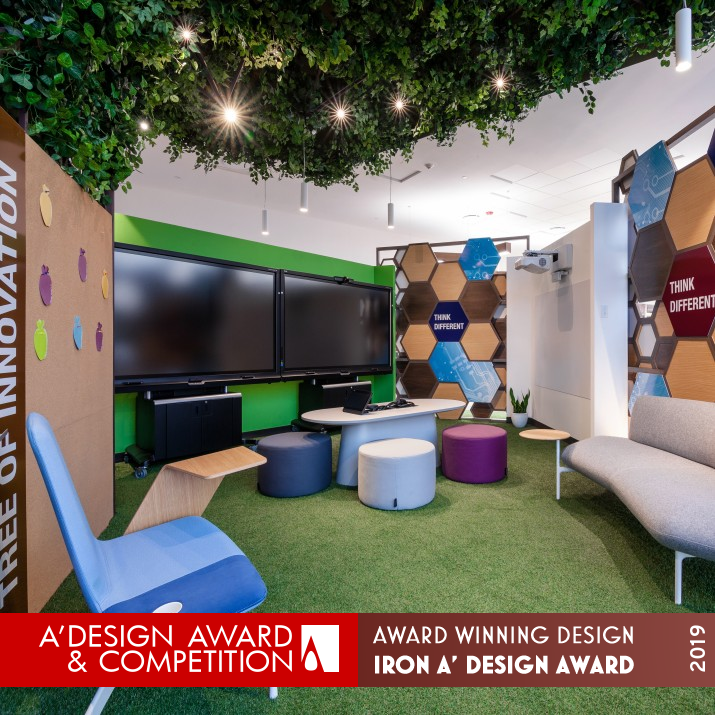 Astra Zeneca Global Technology Center by Juan Carlos Baumgartner Iron Interior Space and Exhibition Design Award Winner 2019 