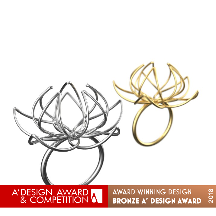 Wilot Ring by Nima Bavardi and Sareh Heidari Bronze Jewelry Design Award Winner 2018 