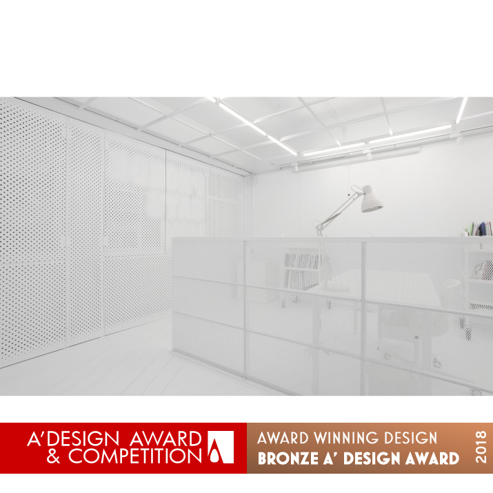 The Bleached Office Workspace by PhoebeSayswow Architects Ltd. Bronze Interior Space and Exhibition Design Award Winner 2018 