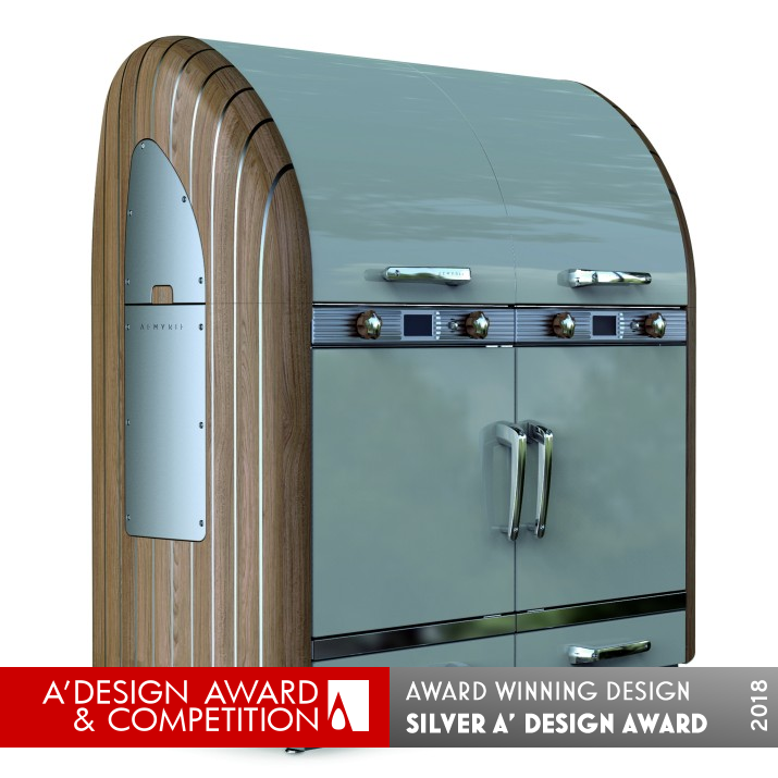 Aemyrie Igneum Wood Fired Oven by Aemyrie Limited Silver Home Appliances Design Award Winner 2018 