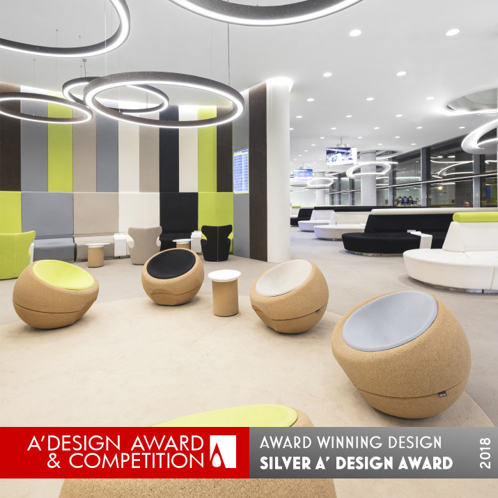 TAP Airport Lounge by Miguel Arruda Silver Interior Space and Exhibition Design Award Winner 2018 