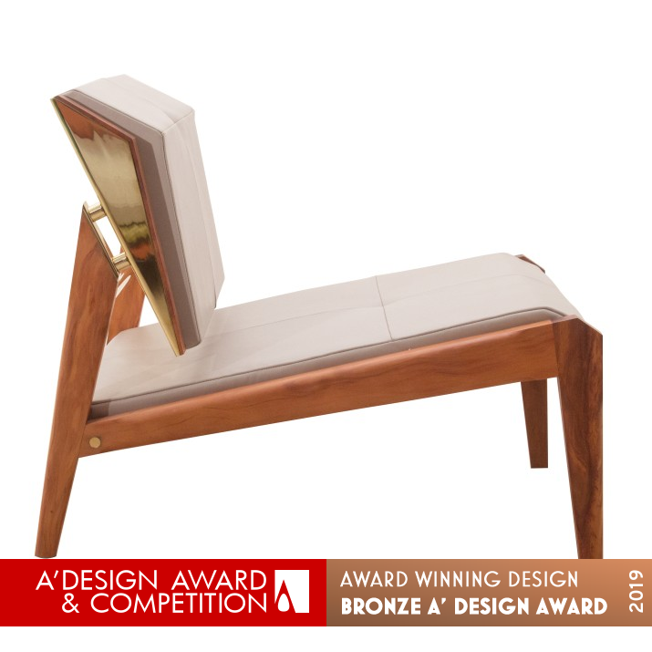 Mac Low Chair by Marcio Sassine Bronze Furniture Design Award Winner 2019 