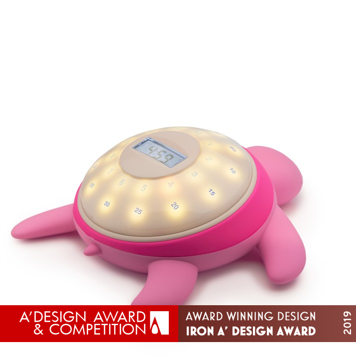 Tick Tock Turtle Kids Alarm Clock by Daniel Lau Iron Baby, Kids' and Children's Products Design Award Winner 2019 