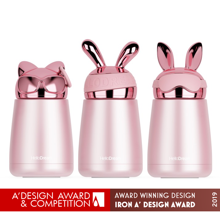 HelloDream Animals Vacuum Cup by Guangzhou Shangcheng Industrial Design Iron Bakeware, Tableware, Drinkware and Cookware Design Award Winner 2019 