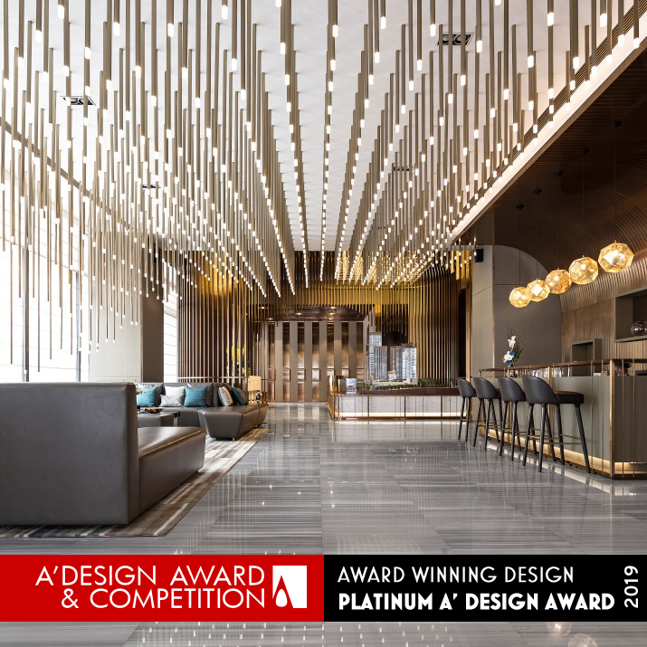 Xinhua Sincere Center Sales Office Sale House by Lei Fang Platinum Interior Space and Exhibition Design Award Winner 2019 