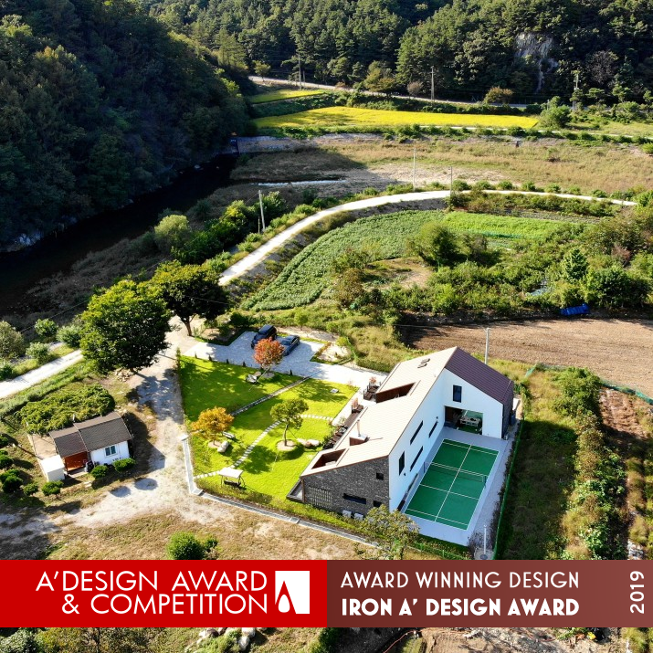 L Matrix Vacation House by Jaesung Kim Iron Architecture, Building and Structure Design Award Winner 2019 