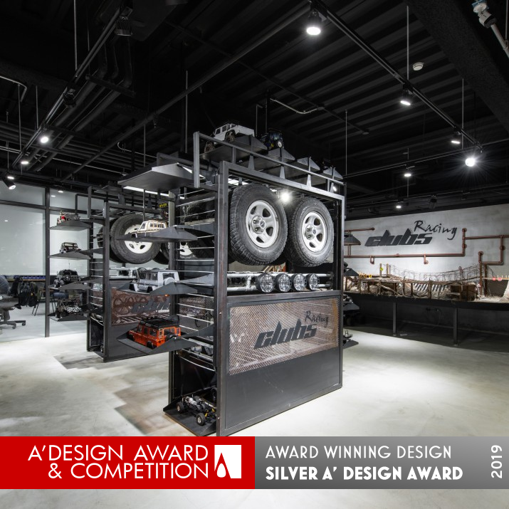 Racing Clubs Interior Design by Cherry Chiu Silver Interior Space and Exhibition Design Award Winner 2019 