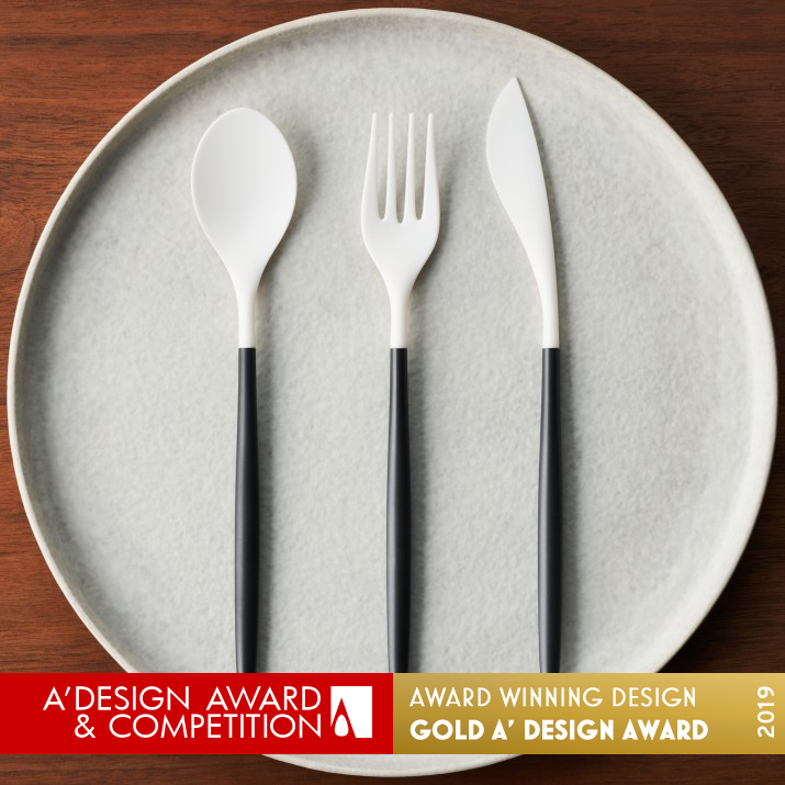 Sumu Series Cutlery by Masanori Oji Golden Bakeware, Tableware, Drinkware and Cookware Design Award Winner 2019 