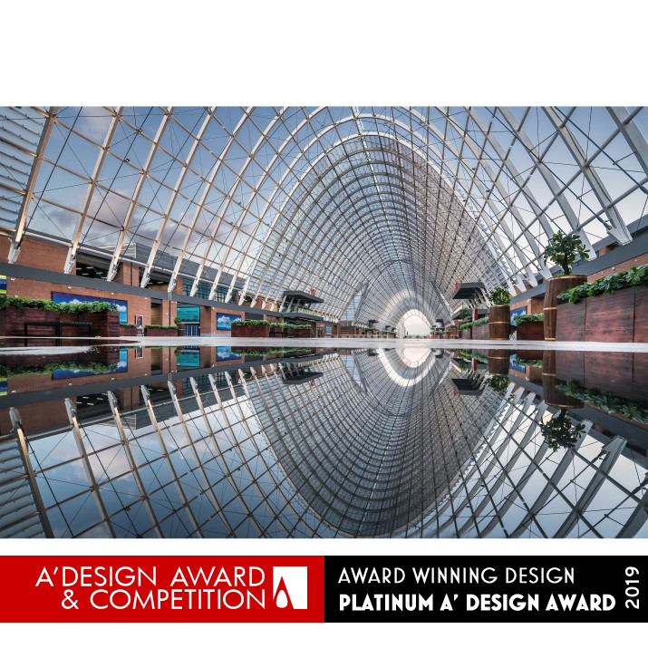 Qingdao World Expo City Center Conference Center by Tengyuan Design Platinum Interior Space and Exhibition Design Award Winner 2019 