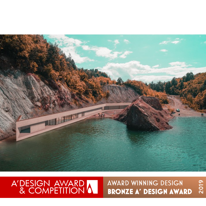 Follower Form Diver Base of Rudabánya by Bence N. Krajnyák Bronze Architecture, Building and Structure Design Award Winner 2019 