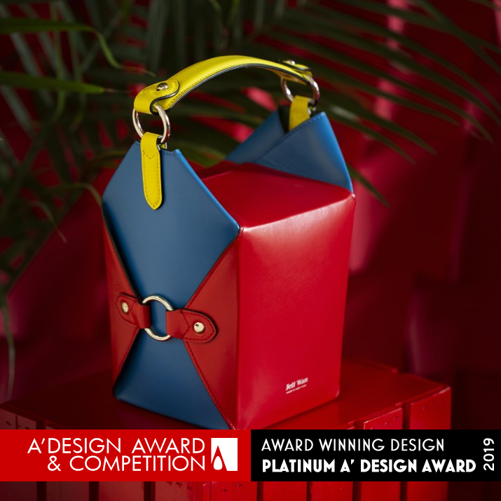 Le Morne Lunch Box Crossbody Handbag by Jeff Wan Platinum Fashion and Travel Accessories Design Award Winner 2019 