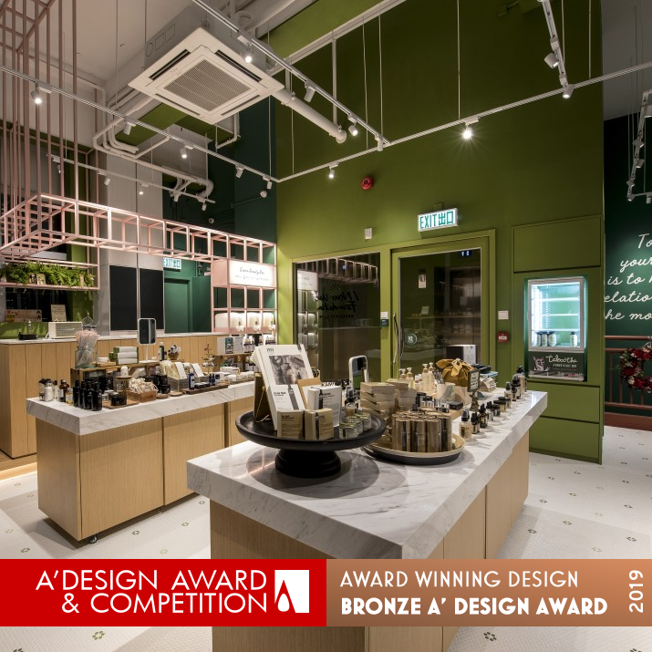 I Never Use Foundation Breakfast Club Retail by CTRC Design Consultant Ltd. Bronze Interior Space and Exhibition Design Award Winner 2019 