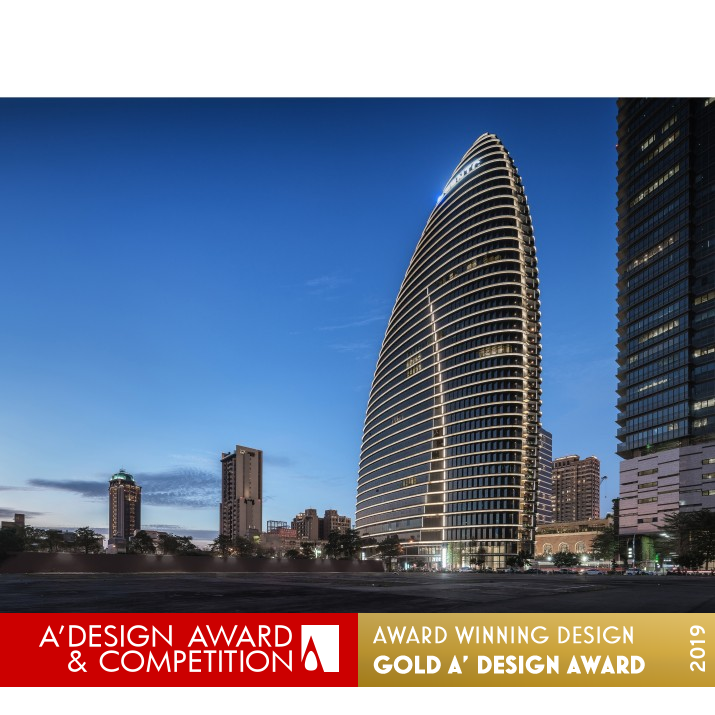 National Trade Center Office by Aedas Golden Architecture, Building and Structure Design Award Winner 2019 