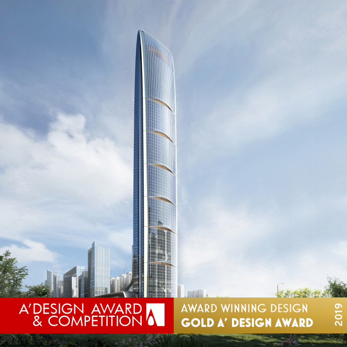 Tianshan Gate of The World Large-Scale Urban Mixed-Use Project by Aedas Golden Architecture, Building and Structure Design Award Winner 2019 