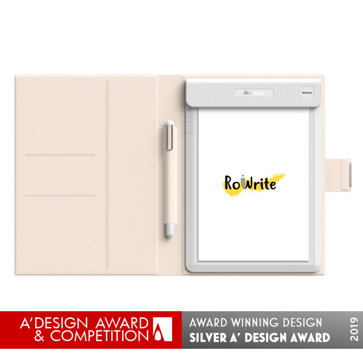 RoWrite Smart Writing Pad by Royole Corporation Silver Digital and Electronic Device Design Award Winner 2019 