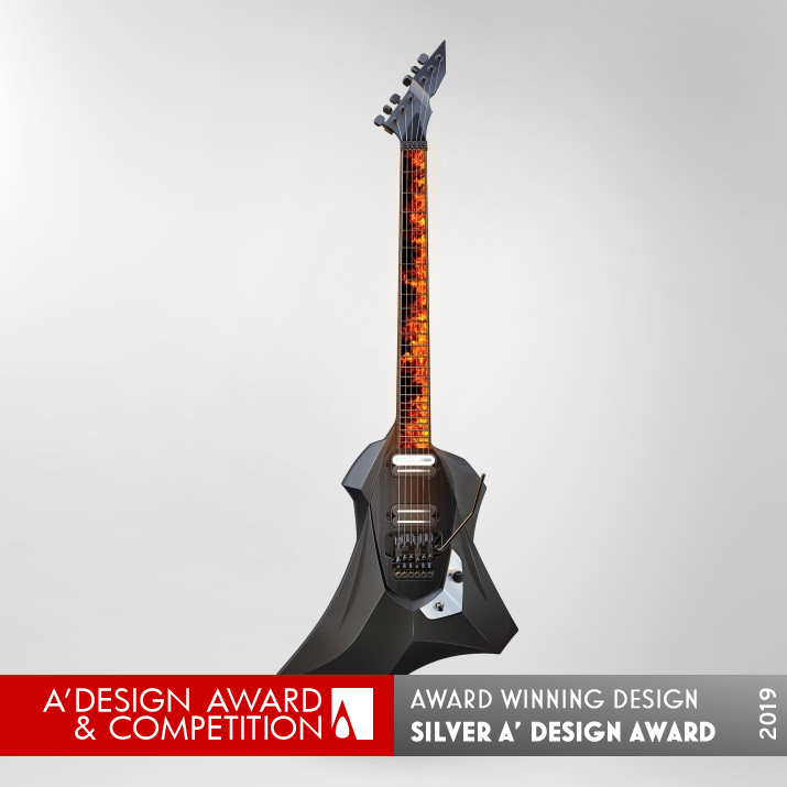 Black Hole Multifunctional Guitar by Shaheen Pouladvar and Shahram Pouladvar Silver Musical Instruments Design Award Winner 2019 