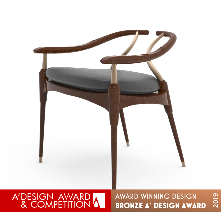 Placid Chair by Wei Jingye, Zhang Ruiqi and Li Gangchi Bronze Furniture Design Award Winner 2019 